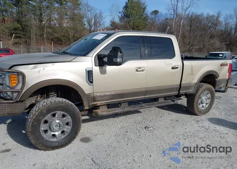 2017 Ford F-250 King Ranch z USA, uszkodzony, nr VIN 1FT7W2BT7HEE17517